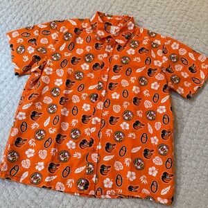 Giveaway Baltimore Orioles Orange Hawaiian Shirt